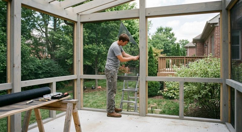 Enclosed Porch Installation in Arvada, CO