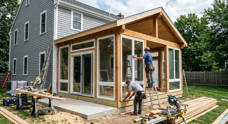 Enclosed Porch Installation in Arvada, CO