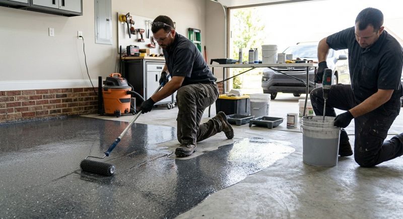 Epoxy Flooring Repair in Raleigh, NC