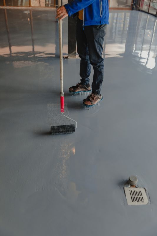 Epoxy Garage Flooring Installation in Frederick, MD