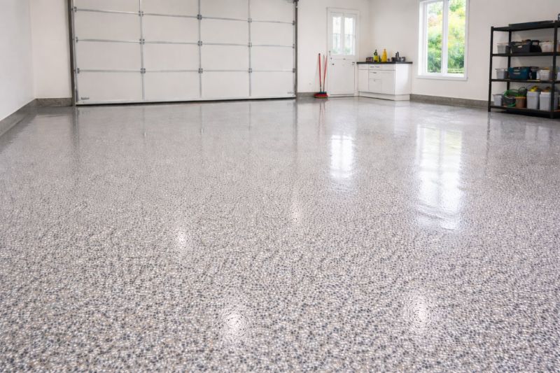 Epoxy Garage Flooring Installation in Winston Salem, NC