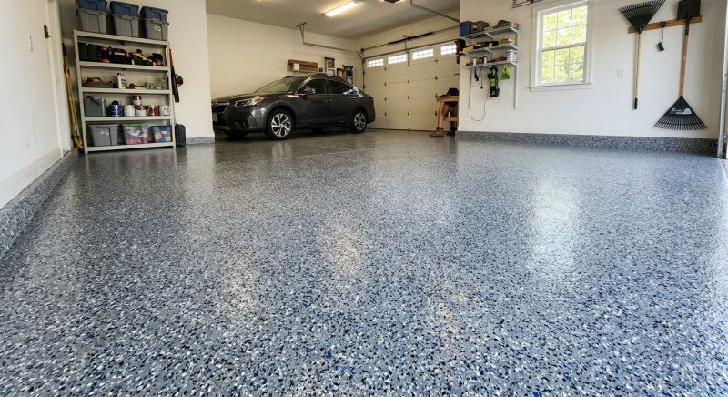 Epoxy Garage Flooring Installation in Annapolis, MD