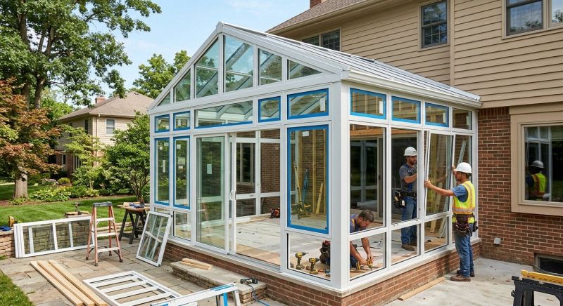 Four Season Room Installation in Arvada, CO