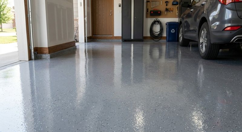Garage Floor Epoxy Installation in Alexandria, VA