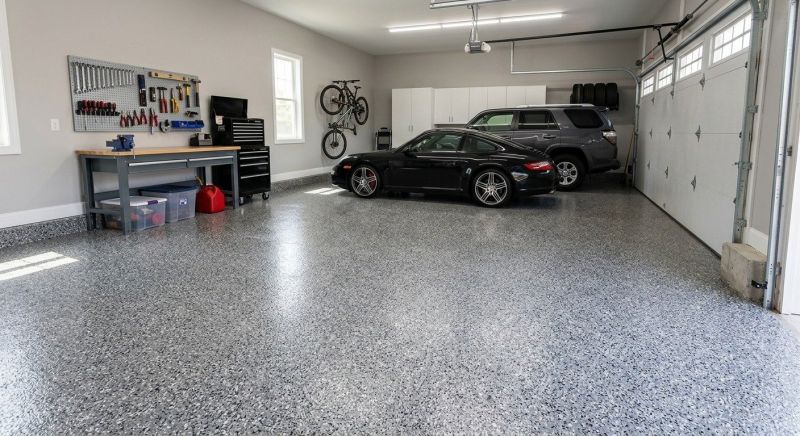 Garage Floor Epoxy Installation in Winston Salem, NC
