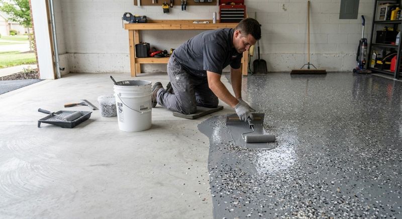 Garage Floor Resurfacing in Raleigh, NC