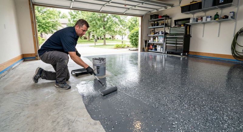 Garage Floor Resurfacing in Columbia, SC