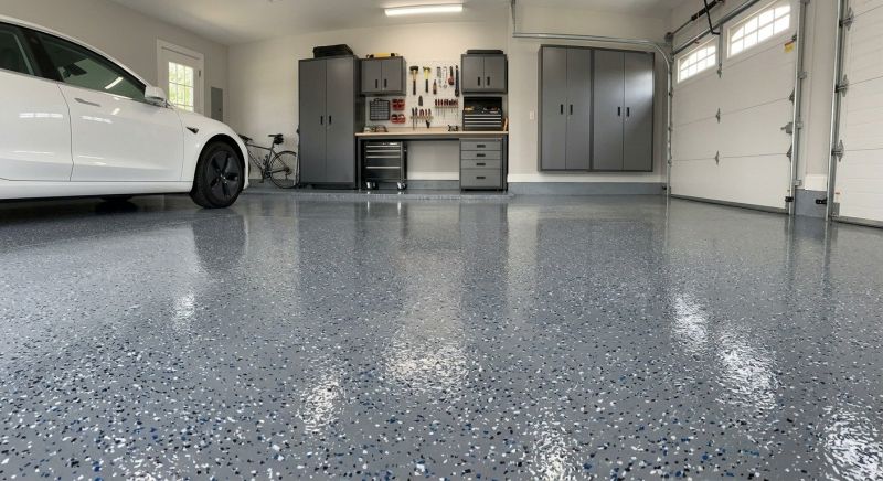 Garage Floor Staining in Charlotte, NC