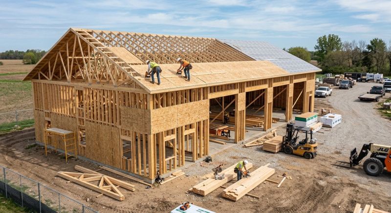 Industrial Garage Construction in Summerville, SC