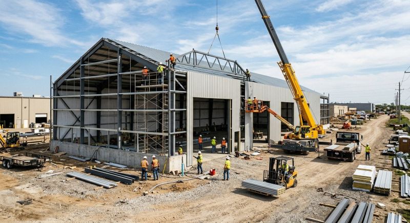 Industrial Garage Construction in Mount Pleasant, SC