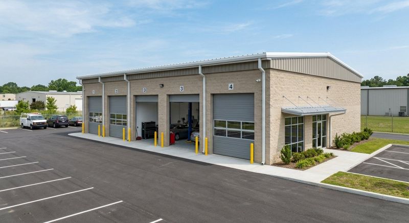Industrial Garage Construction in Mount Pleasant, SC