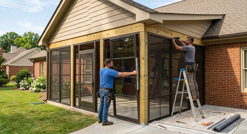 Screened In Porch Installation in Arvada, CO