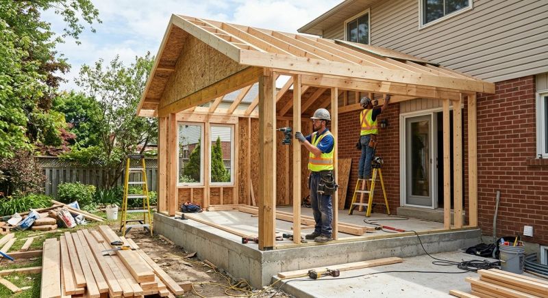 Sunroom Addition Construction in Arvada, CO