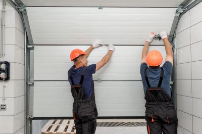 Three Car Garage Installation