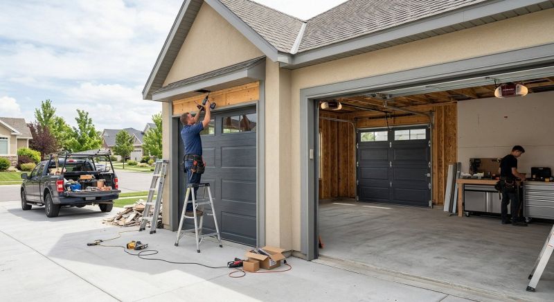 Three Car Garage Installation in South Houston, TX
