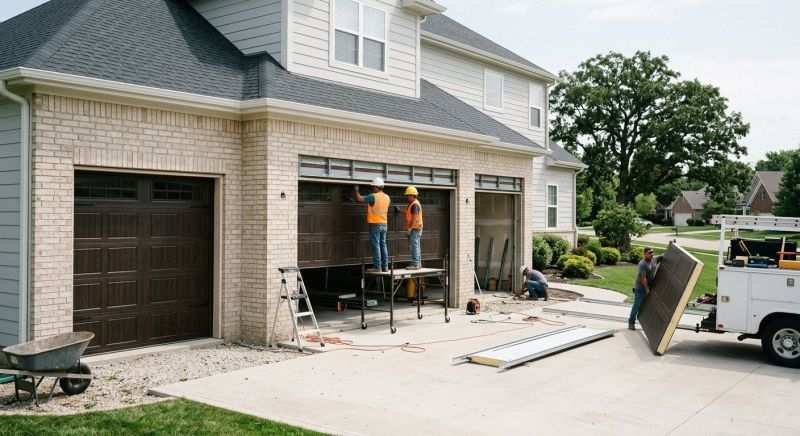 Three Car Garage Installation in Naples, FL
