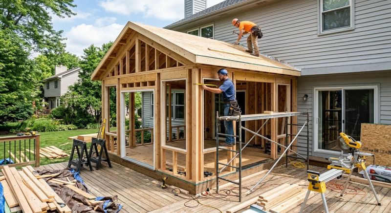 Three Season Room Construction in Arvada, CO