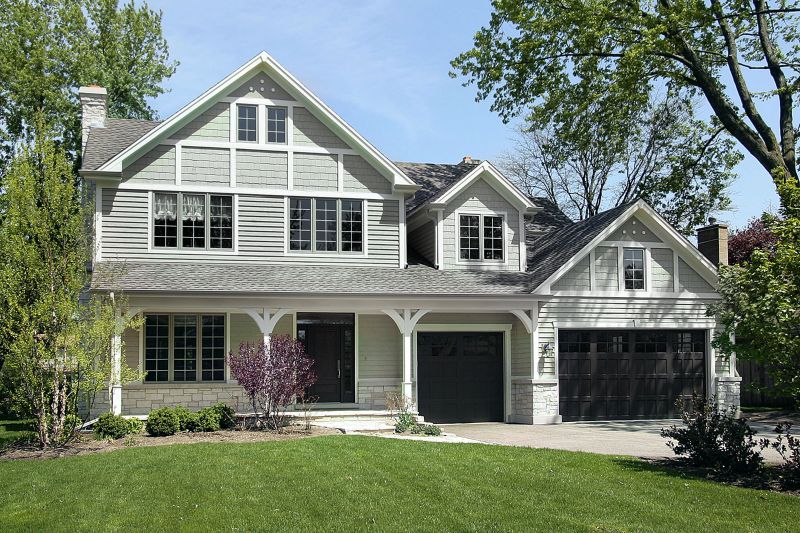 Two Story Garage Construction