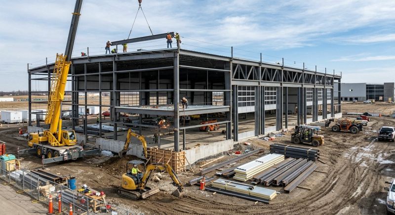 Warehouse Garage Construction in Mount Pleasant, SC