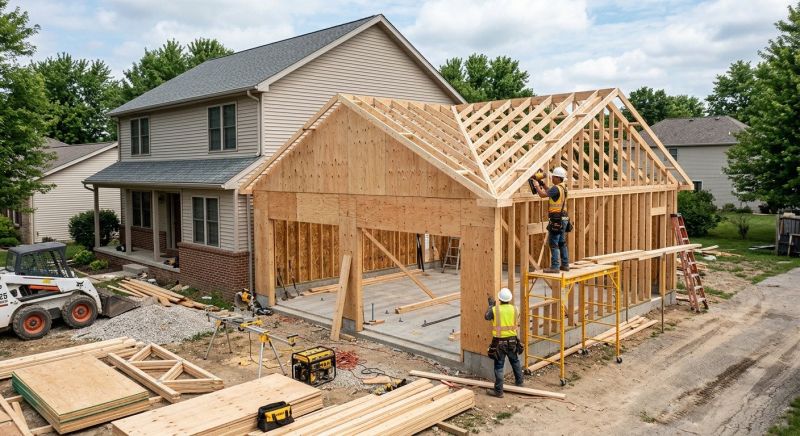 Garage Construction in North Charleston, SC