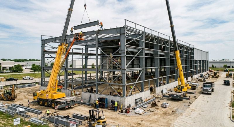 Industrial Garage Construction in Summerville, SC