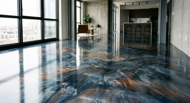 Metallic Epoxy Service in Alexandria, VA