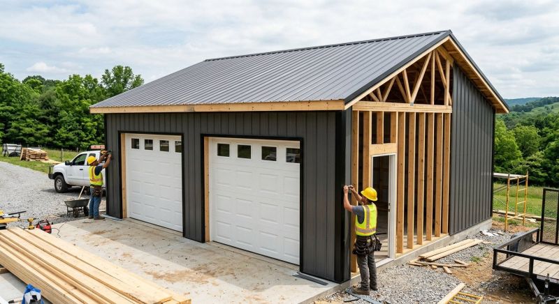 Storage Garage Construction in South Houston, TX